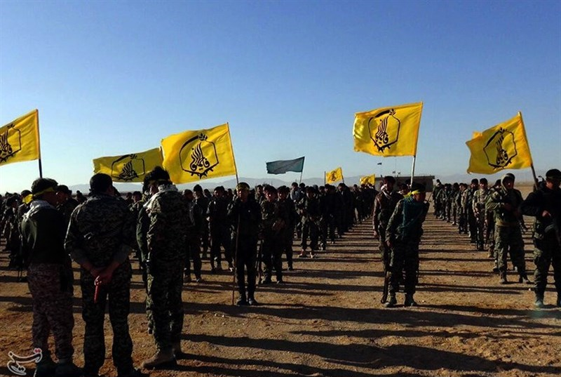 Liwa Fatemiyoun fighters are in Syria