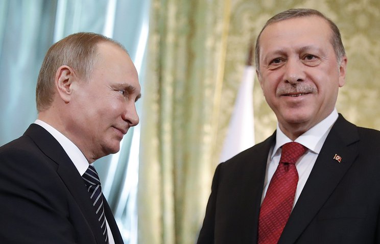 Russian and Turkish presidents, Vladimir Putin and Recep Tayyip Erdogan © Mikhail Metzel/TASS
