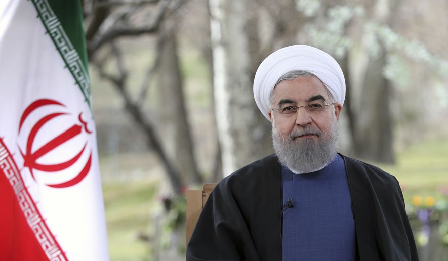 (Iranian Presidency Office via AP)