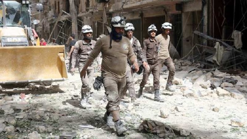 FILE IMAGE: Members of White Helmets