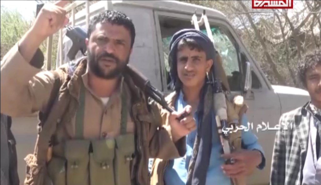 Houthi fighters