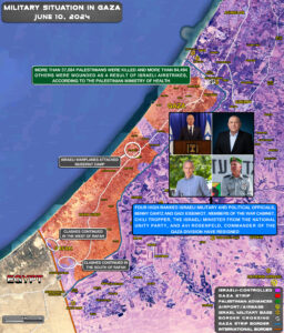 Military Situation In Gaza Strip On June 10, 2024 (Map Update) Military Situation In Gaza Strip On June 10, 2024 (Map Update)